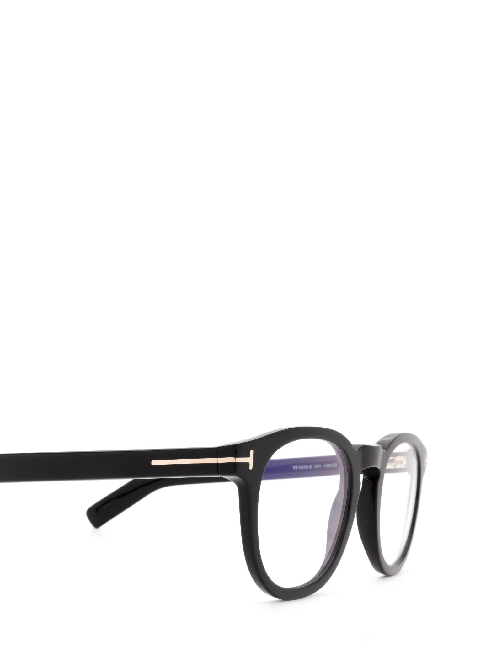 Tom Ford Eyewear Round-frame Glasses In Black