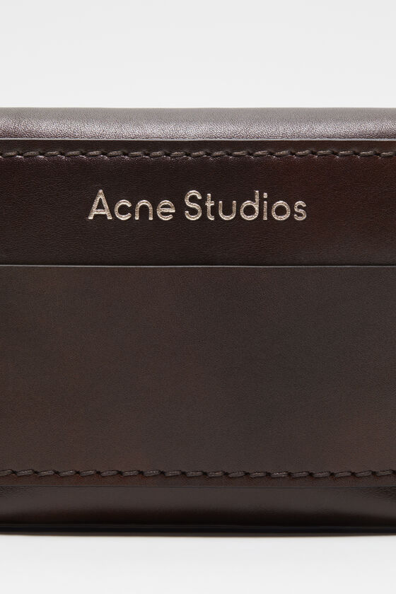 Acne Studios Musubi Twist Flower Knot To Decorate Mini Shoulder Bag In Black