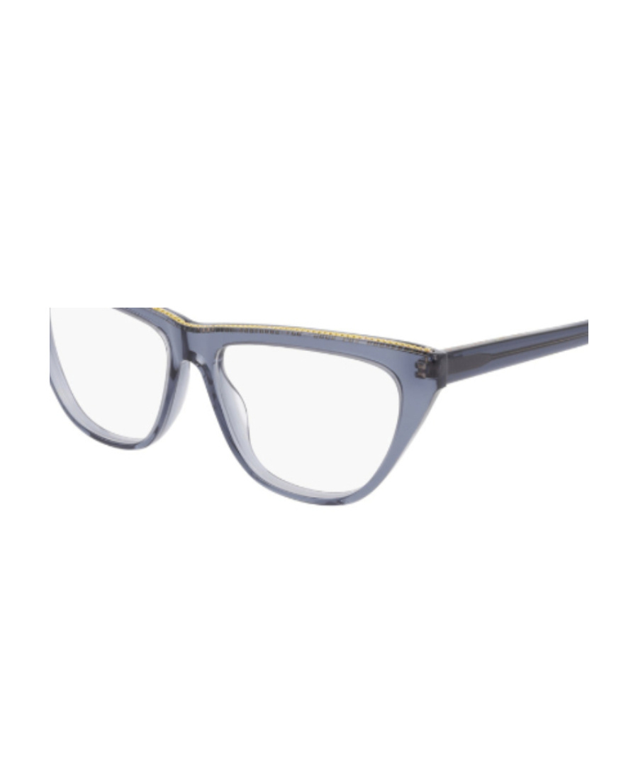 Stella Mccartney Logo Flat Mirror In Gray