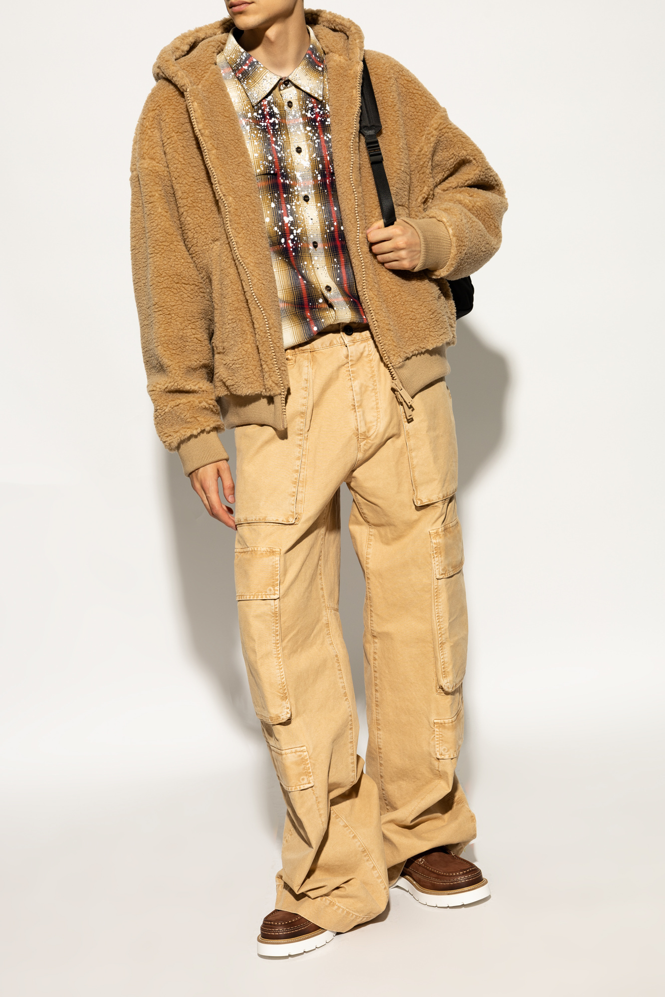 Dsquared2 Logo Boots In Brown
