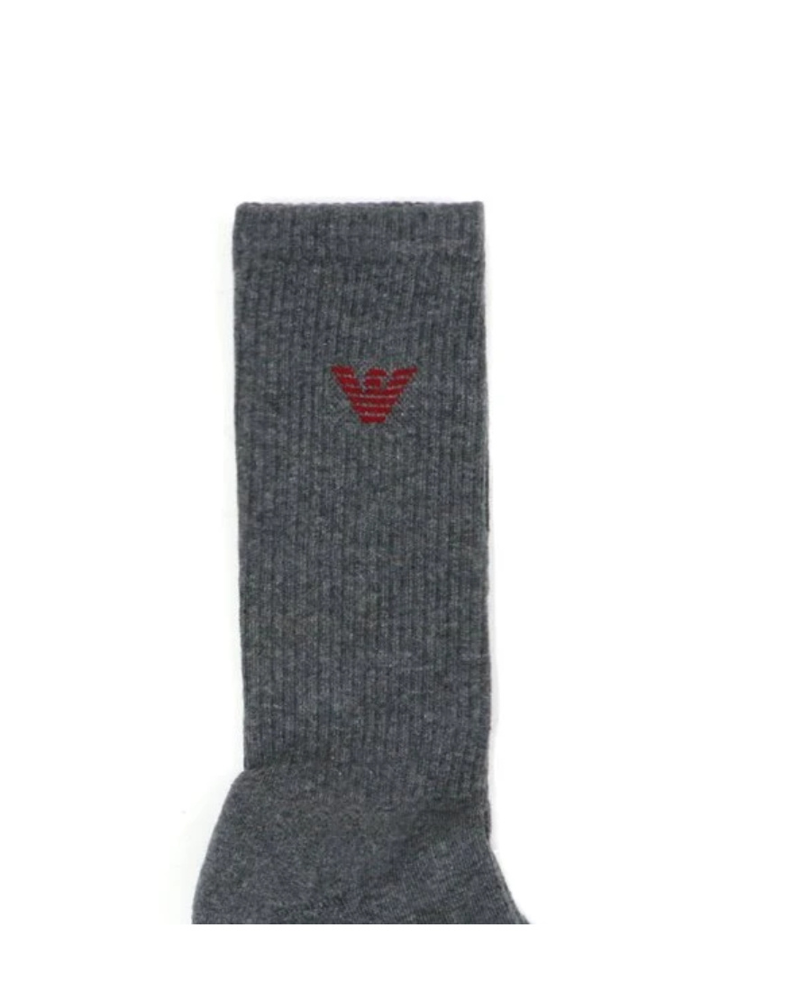 EMPORIO ARMANI LOGO KNITTED SOCKS