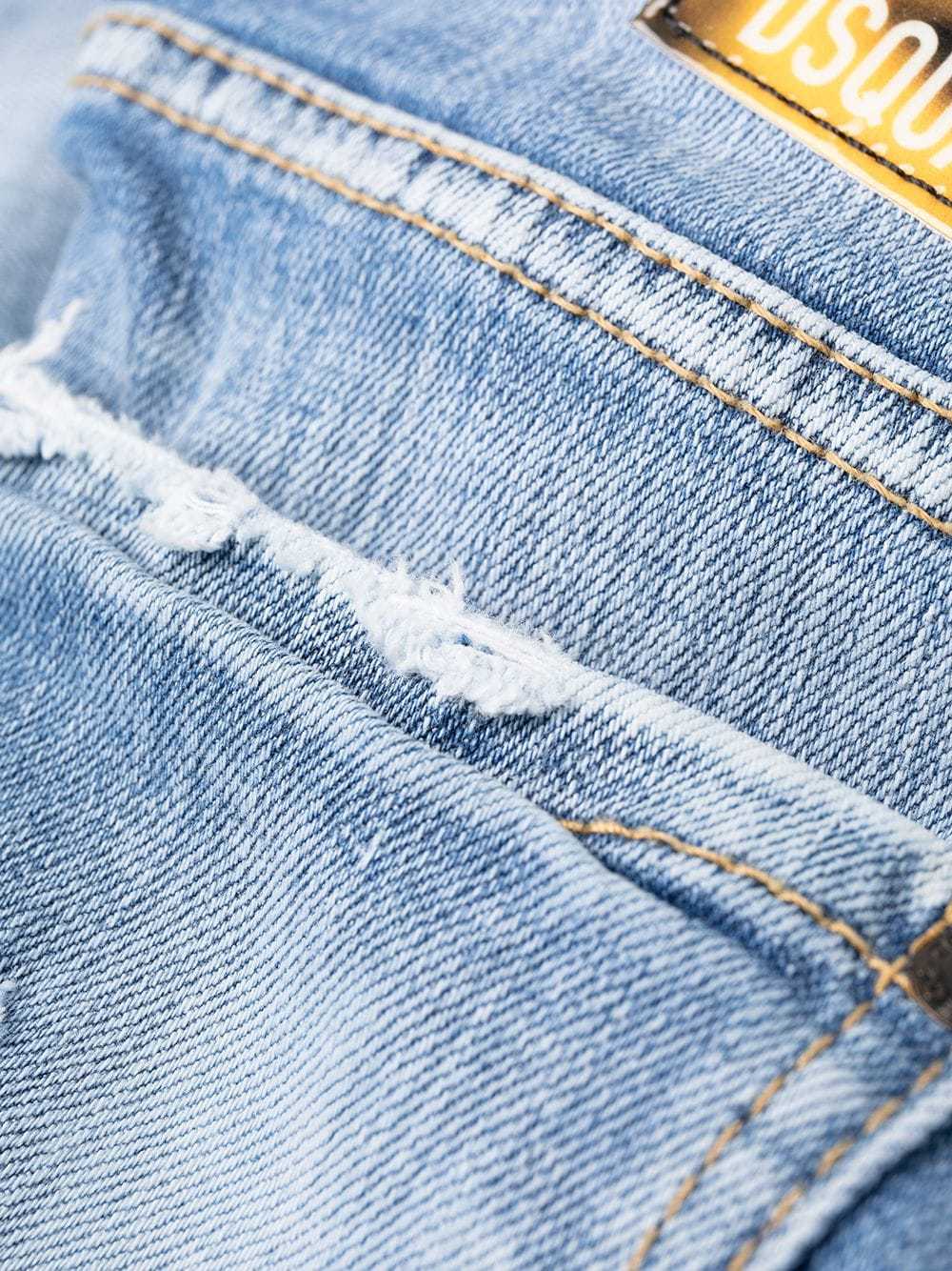 Dsquared2 Straight-leg Jeans In Blue