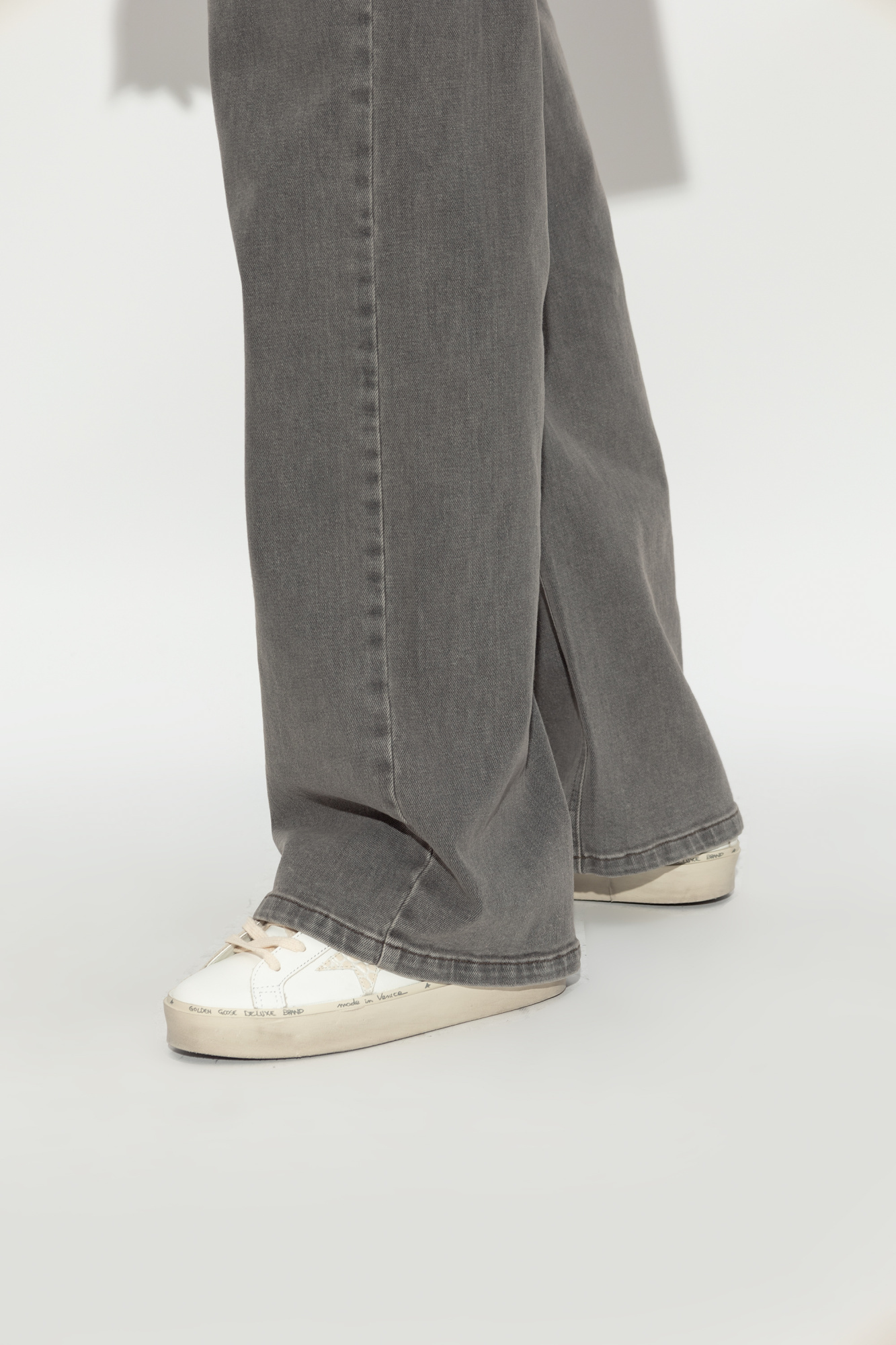 Golden Goose Superstar Leather Sneaker In White