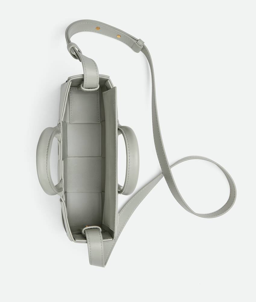 Bottega Veneta Mini Arco Tote Bag In Gray