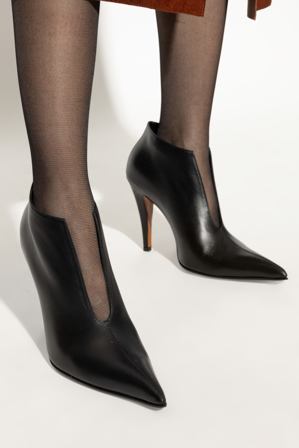 Shop Alexander Mcqueen 105mm Birdee Pumps In Black