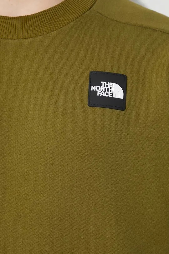 Shop The North Face The 489 Logo-patch Sweatshirt In Green