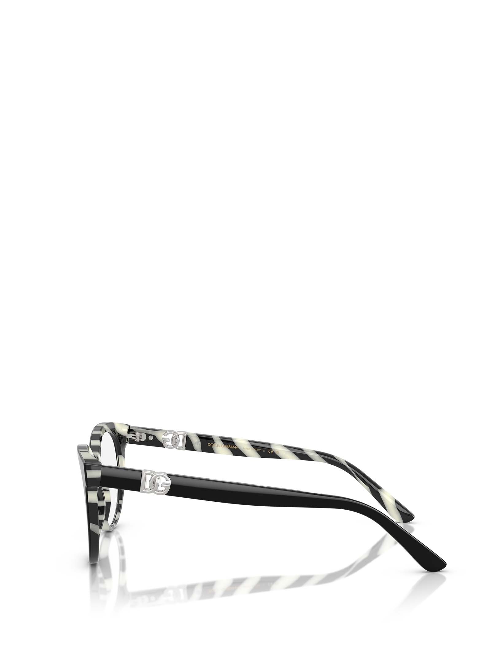 Dolce & Gabbana Dolce Gabbana Eyewear Round Fame Glasses