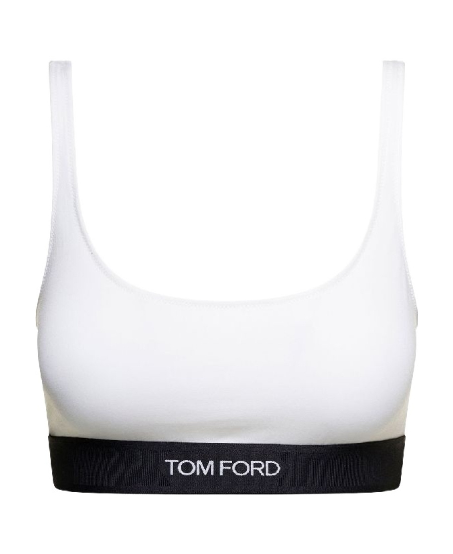 TOM FORD LOGO-UNDERBAND BRALETTE TOP