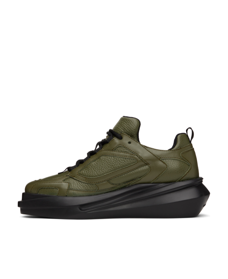 Alyx Ssense Exclusive Khaki Mono Hiking Sneakers In Black
