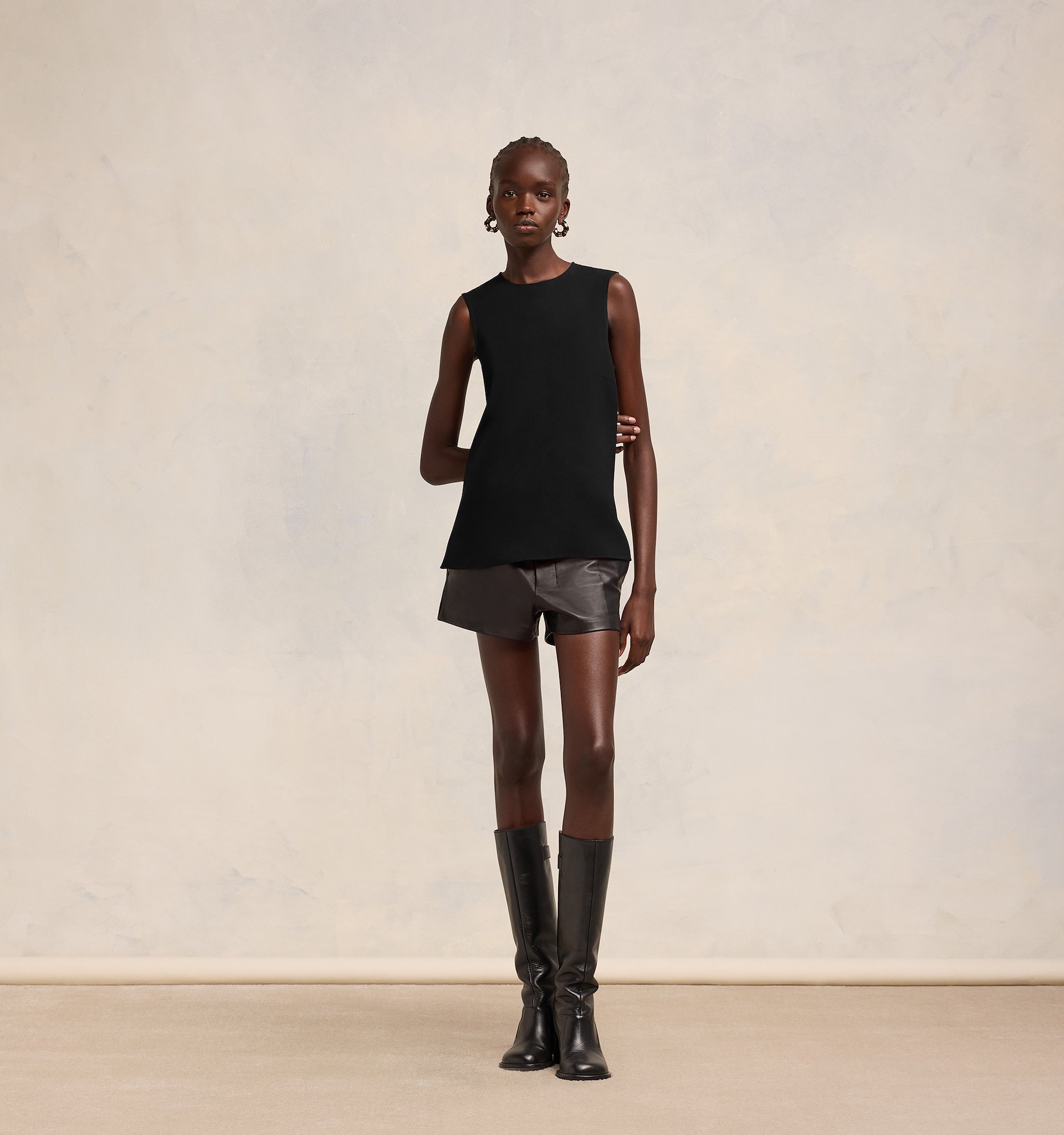 Ami Alexandre Mattiussi Ami Paris Topwear In Black