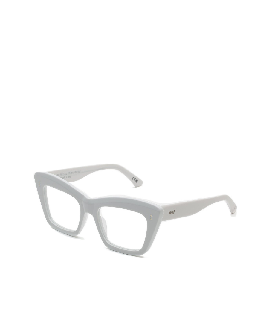 Retrosuperfuture Logo Flat Mirror In White