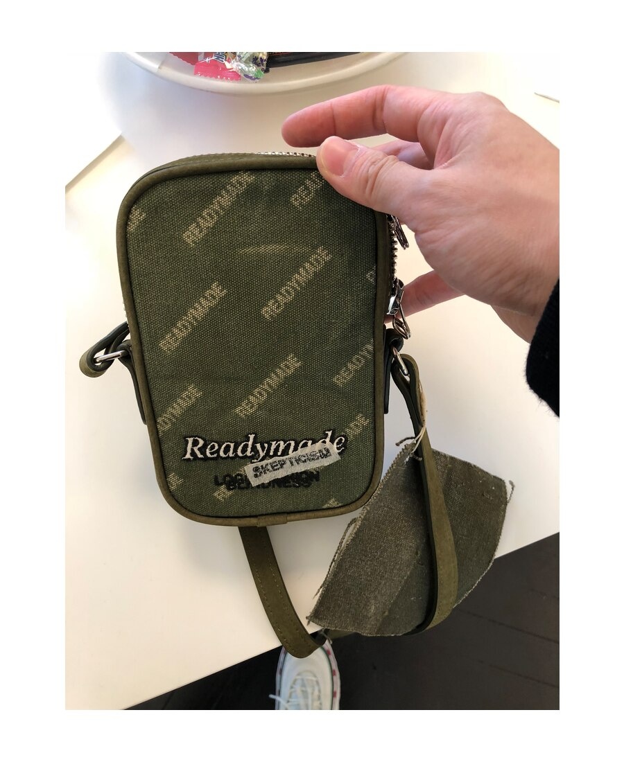 Readymade Mini Nano Camera Shoulder Bag In Multicolor