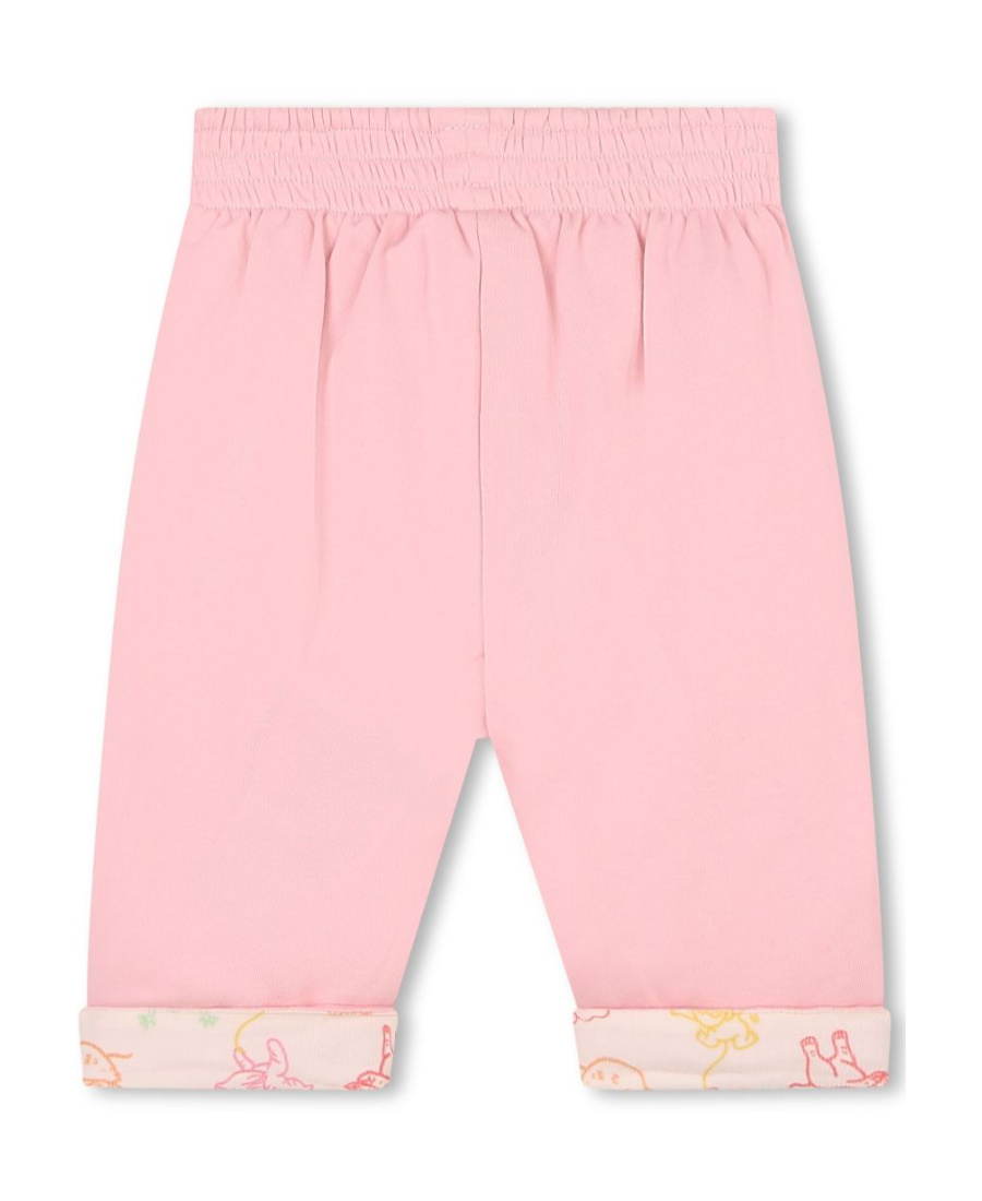 Kenzo Graphic-print Reversible Trouser Set In Pink