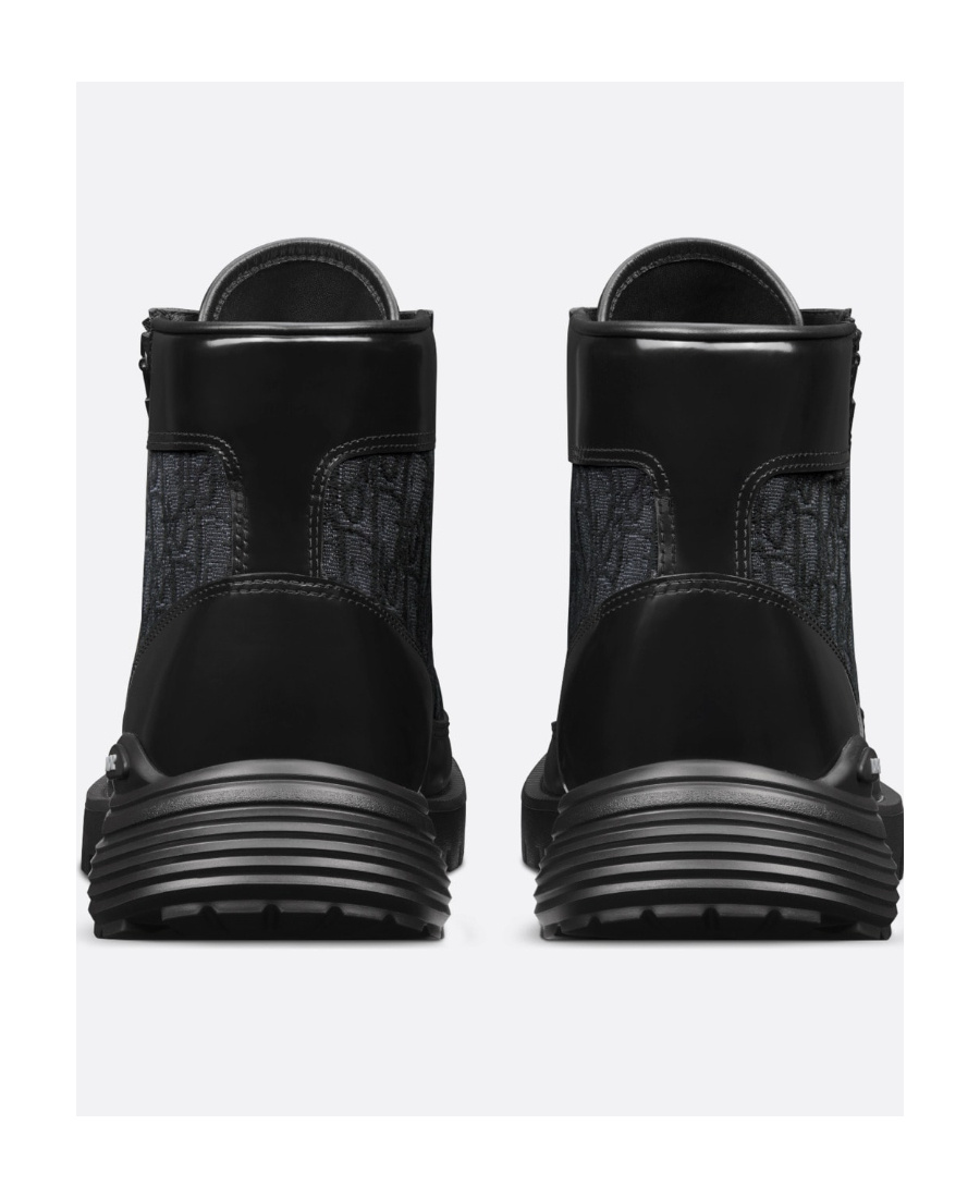 Dior Combat Ankle Boots Men In Black