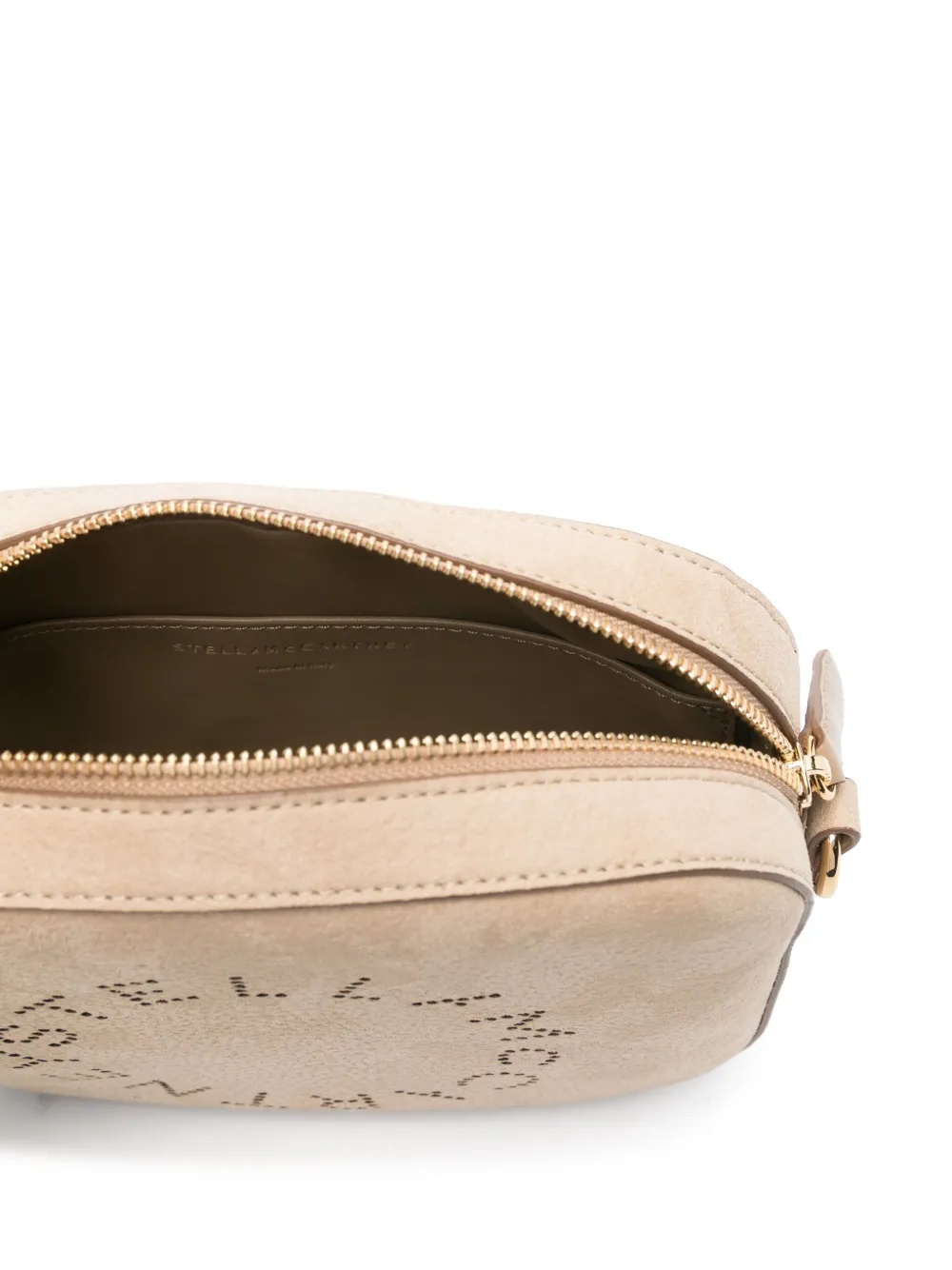 Stella Mccartney Stella Logo Camera Bag In Brown