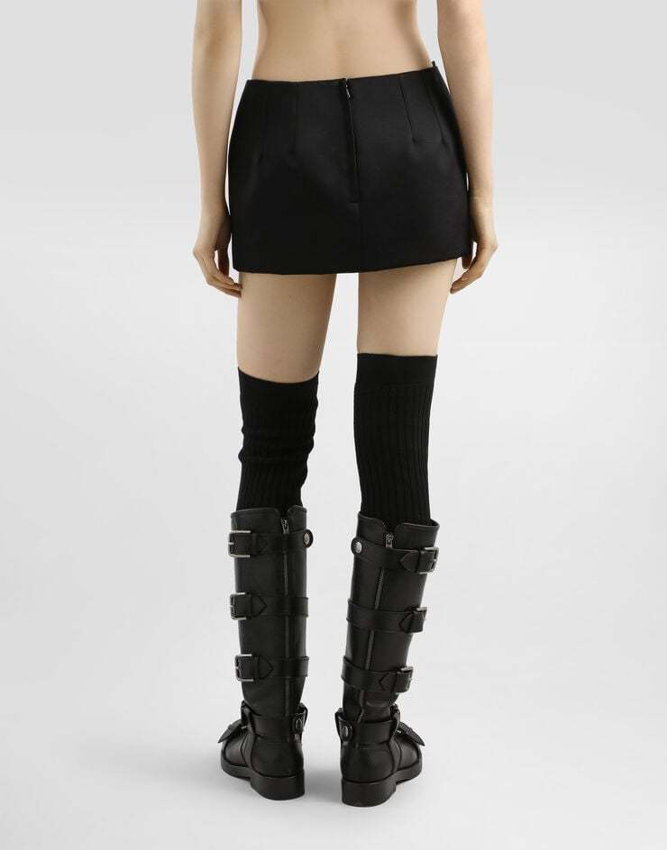 Dolce & Gabbana Straight Skirt In Animal Print