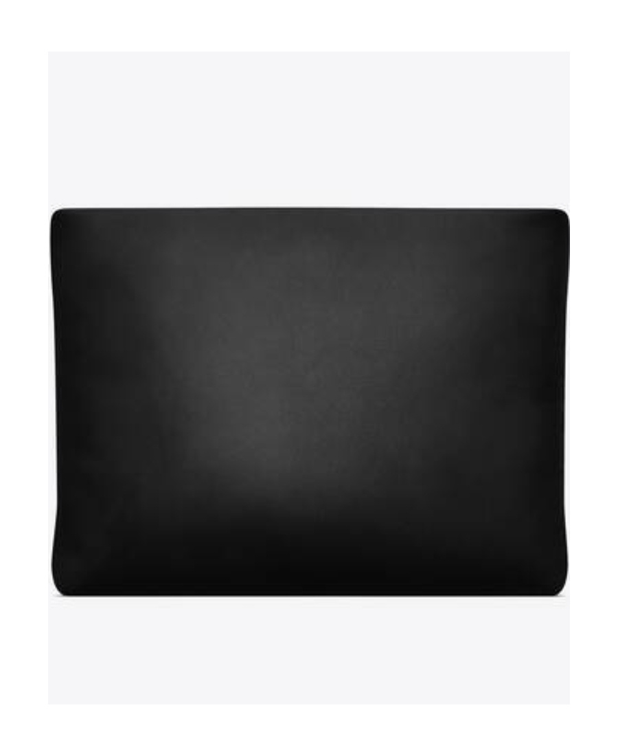 Saint Laurent Large Puffy Pouch In Black