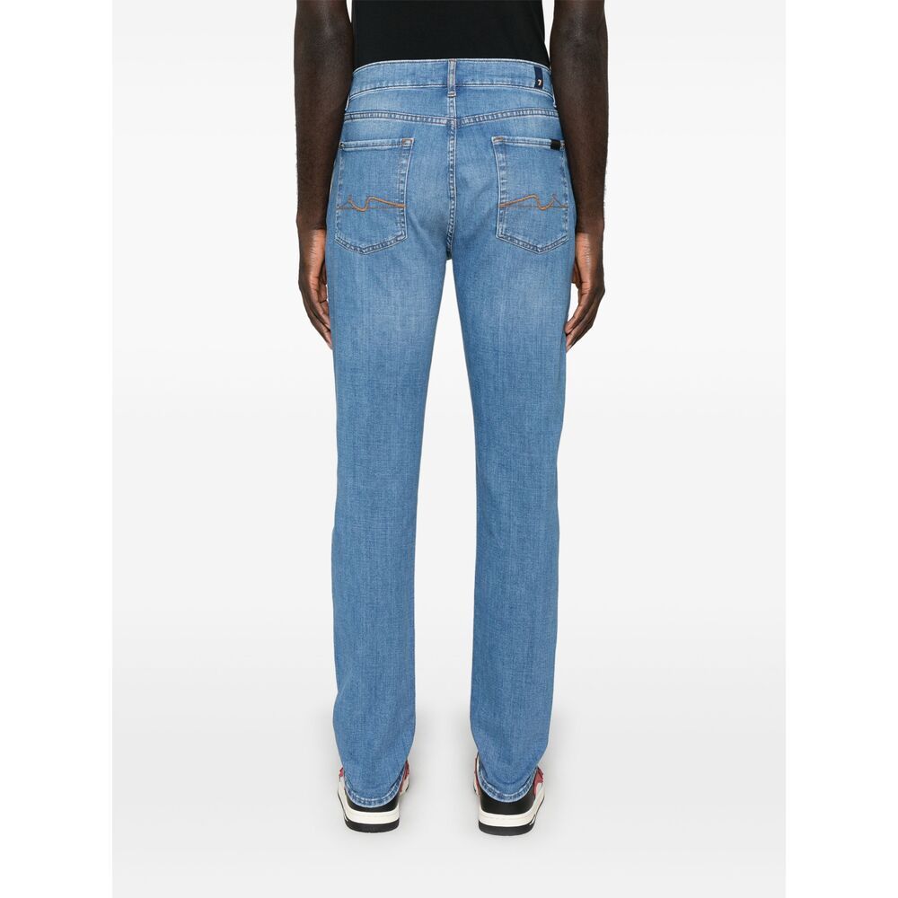 7 FOR ALL MANKIND BELT-LOOP JEANS