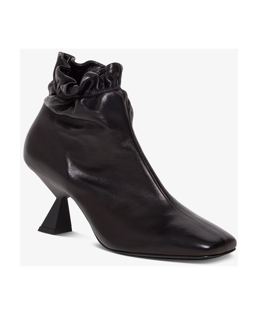 GIVENCHY SQUARE-TOE 75MM ANKLE BOOTS