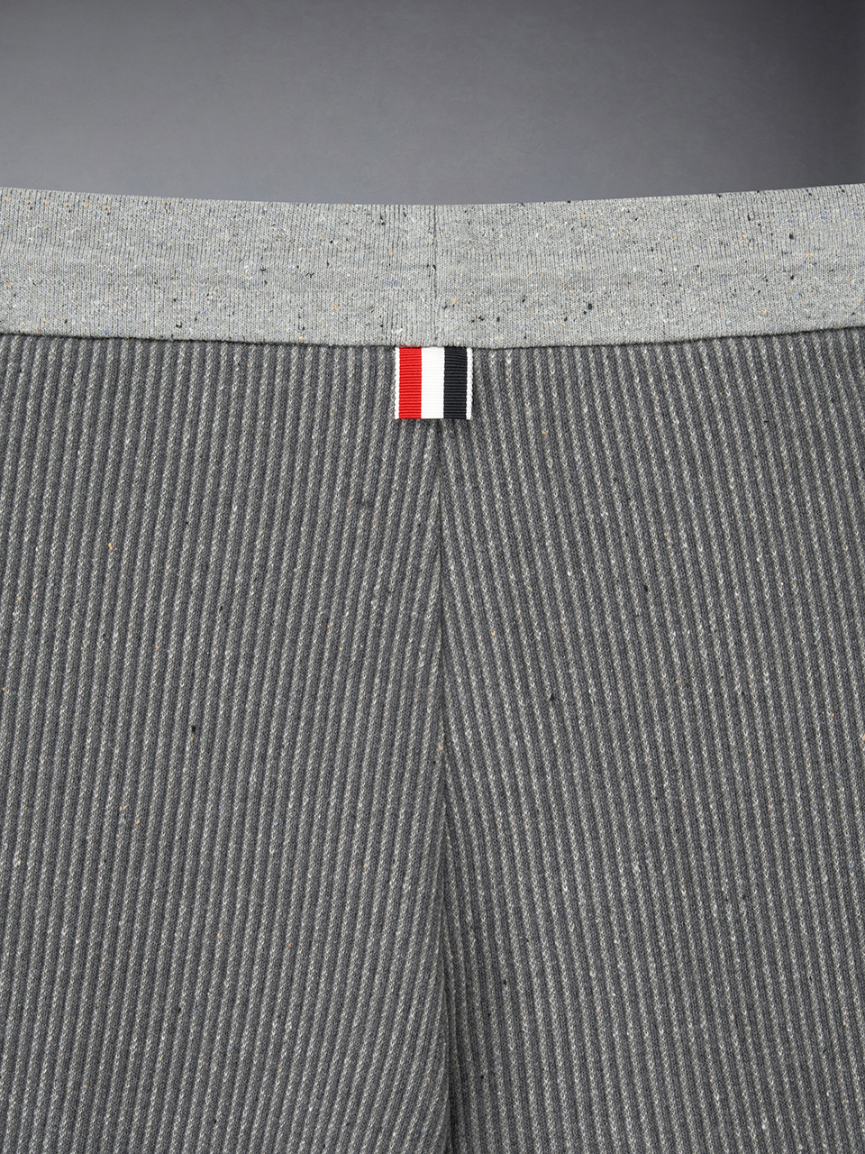 Thom Browne Drawstring Waist-edge Sweatpants In Gray