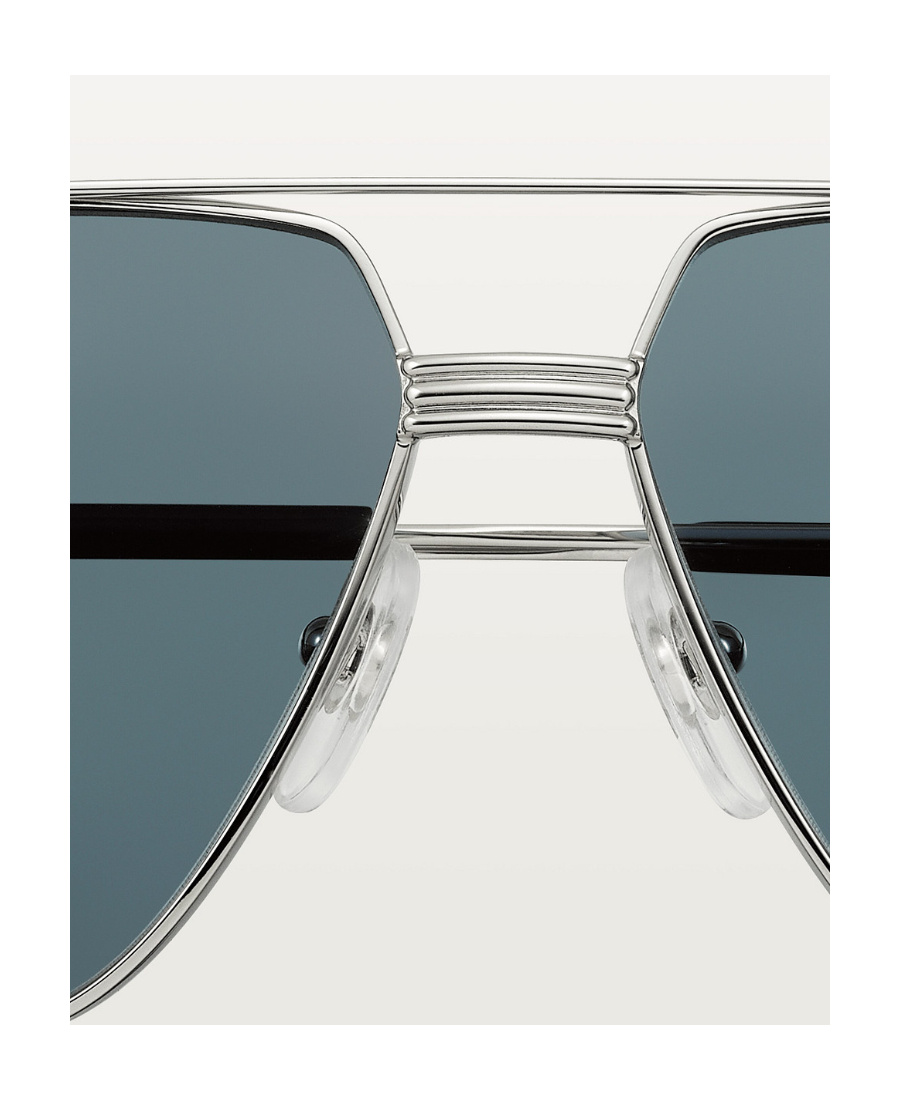 Cartier C De  Sunglasses In Blue