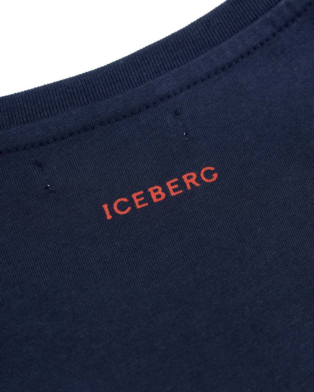 Iceberg Printed T-shirt In Black