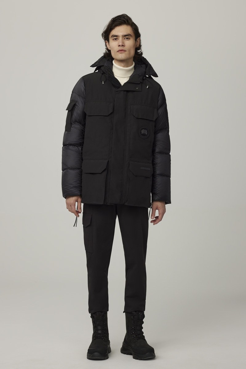 Canada Goose Paradigm Expedition Padded-sleeves Parka In Black