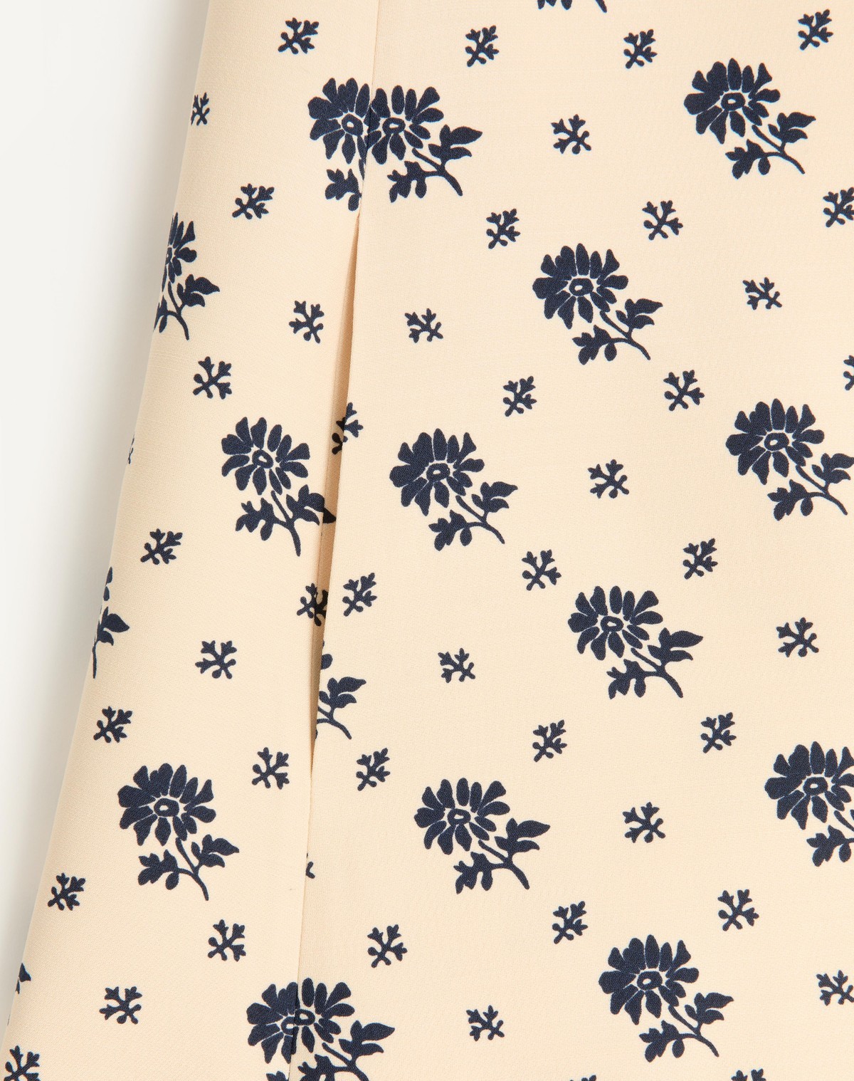 Valentino Floral Print Bow Keyhole Wool Mini Dress In Nude
