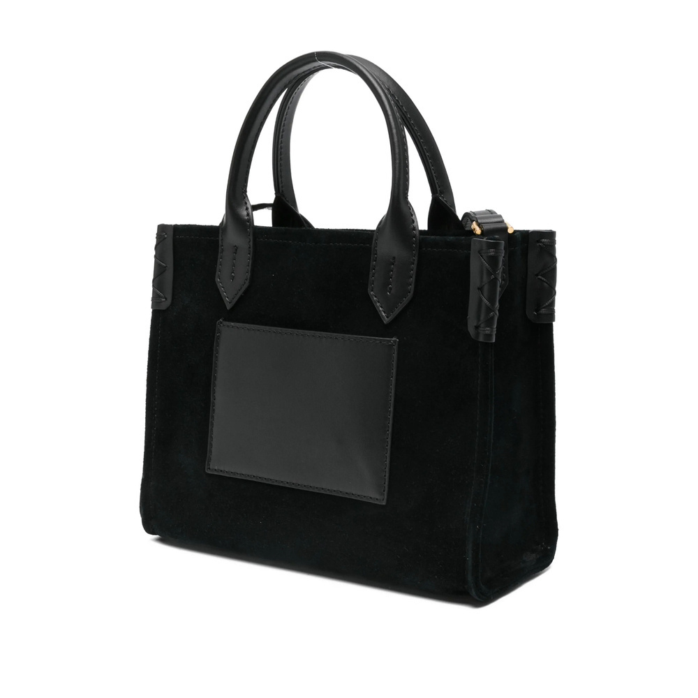 Balmain B-army Embossed-panel Tote Bag In Black