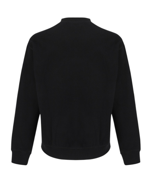 Dsquared2 Icon-print Crew Neck Sweatshirt In Black