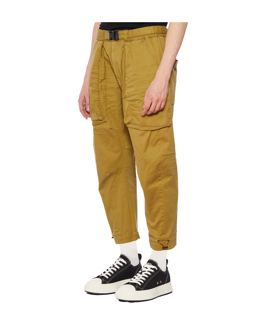 Dsquared2 Men's Beige Cotton Trousers For Fall/winter 2024 In Brown