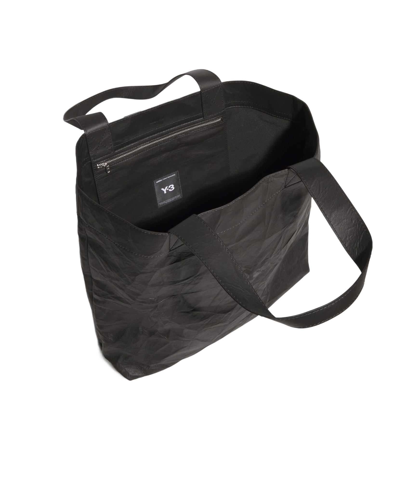 Y-3 Shopper Bag With Logo In Black