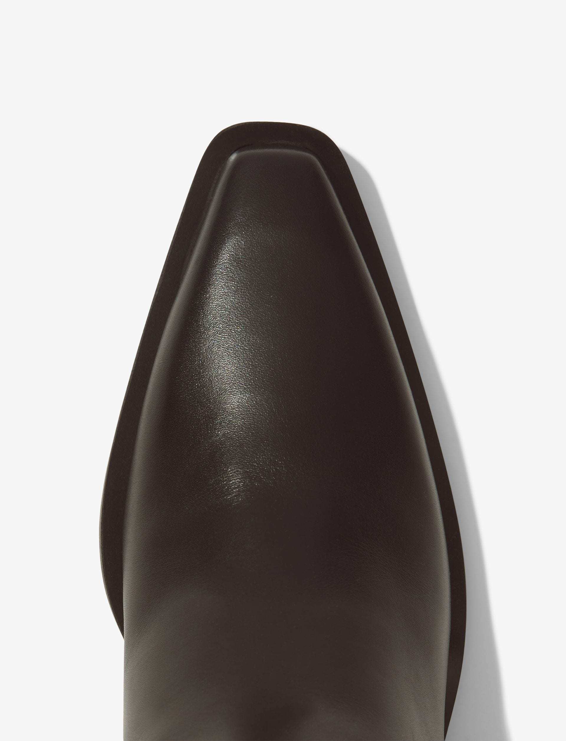 Proenza Schouler Bronco Leather Tall Boots In Black