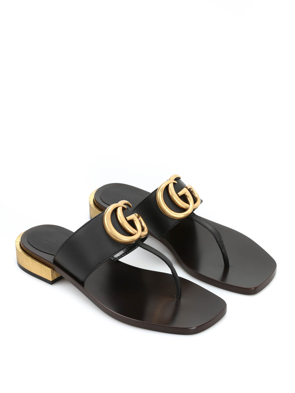 Gucci Pinch Toe Cool Drag In Black