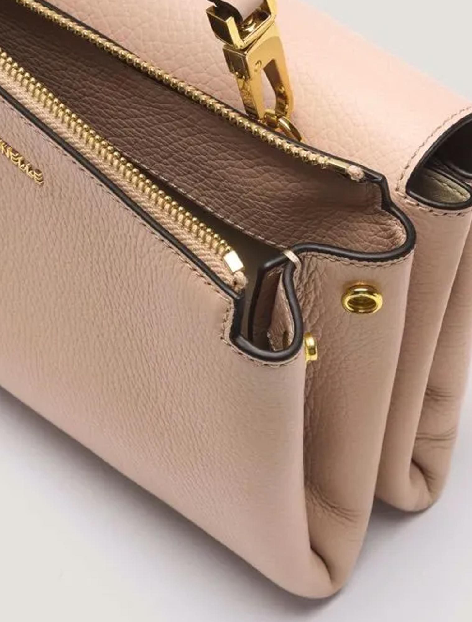 Shop Coccinelle Small Arlettis Tote Bag In Nude