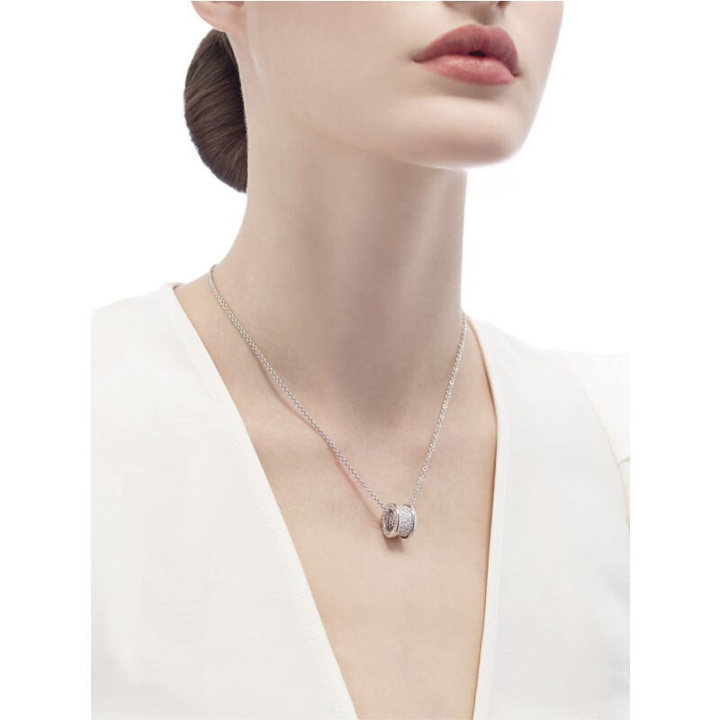 Bvlgari B.zero1 Necklace Series In Gray
