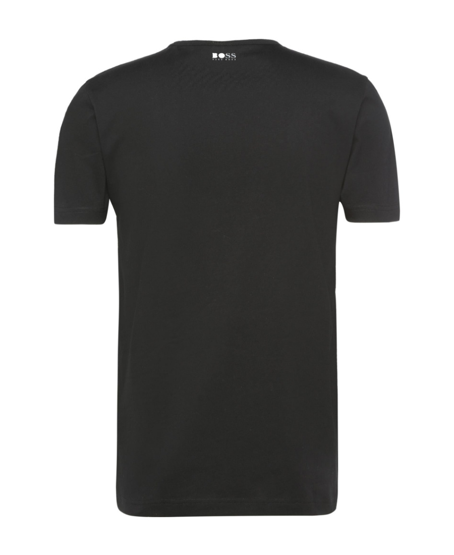 Hugo Boss Logo Details T-shirt In Black