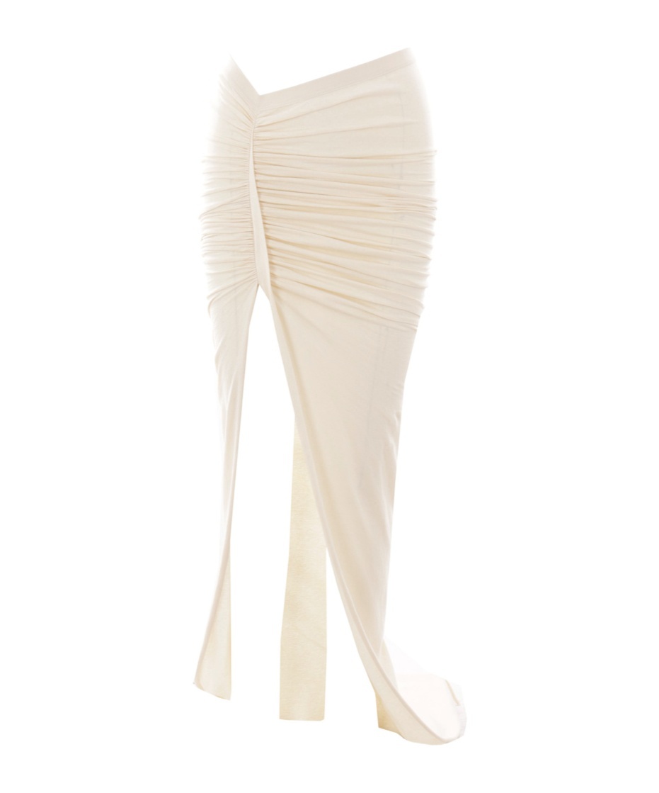 Rick Owens Pleated Skirts In Nude