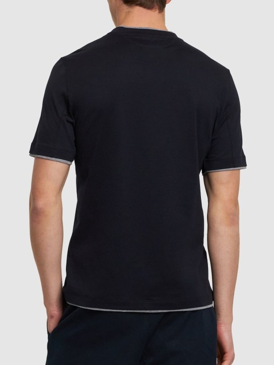Brunello Cucinelli Item O-neck Short-sleeved T-shirt