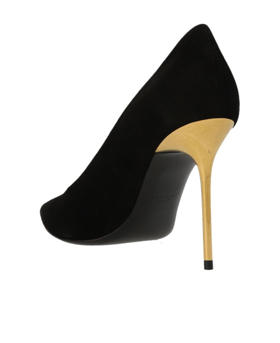 Balmain Pointed-toe Stiletto-heel Pumps In Black