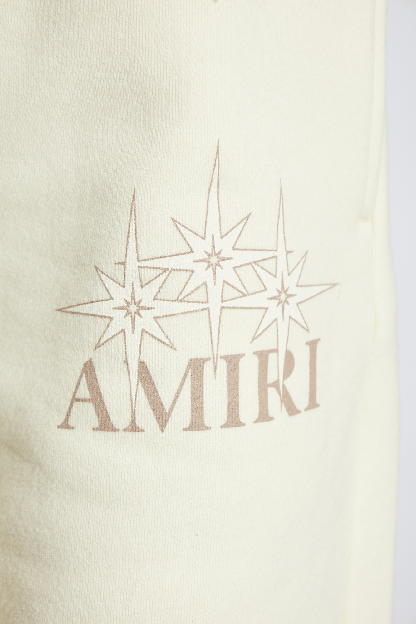 Amiri Elastic Waist Sweatpants In White