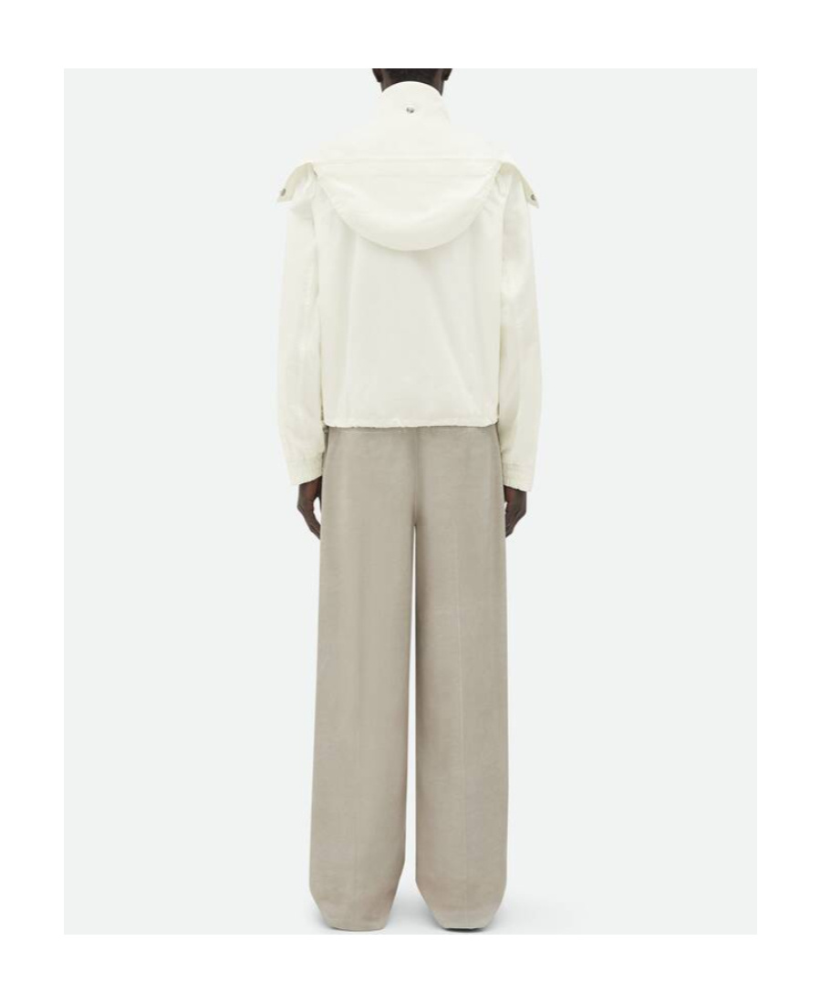 Bottega Veneta Tech Nylon Jacket In White