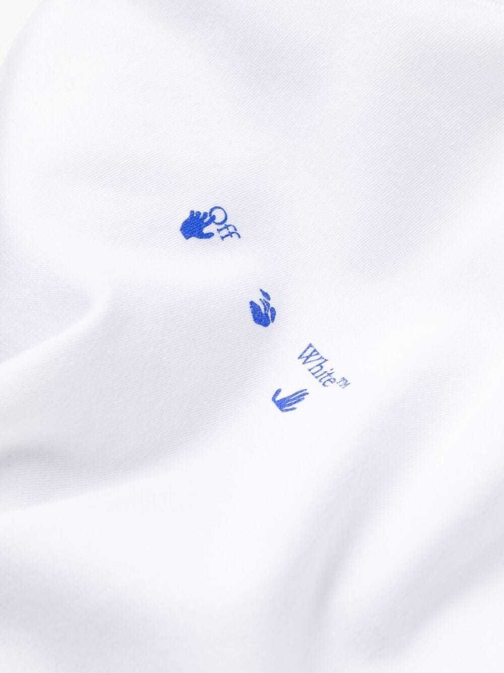 Off-white Floral Arrows T-shirt In White