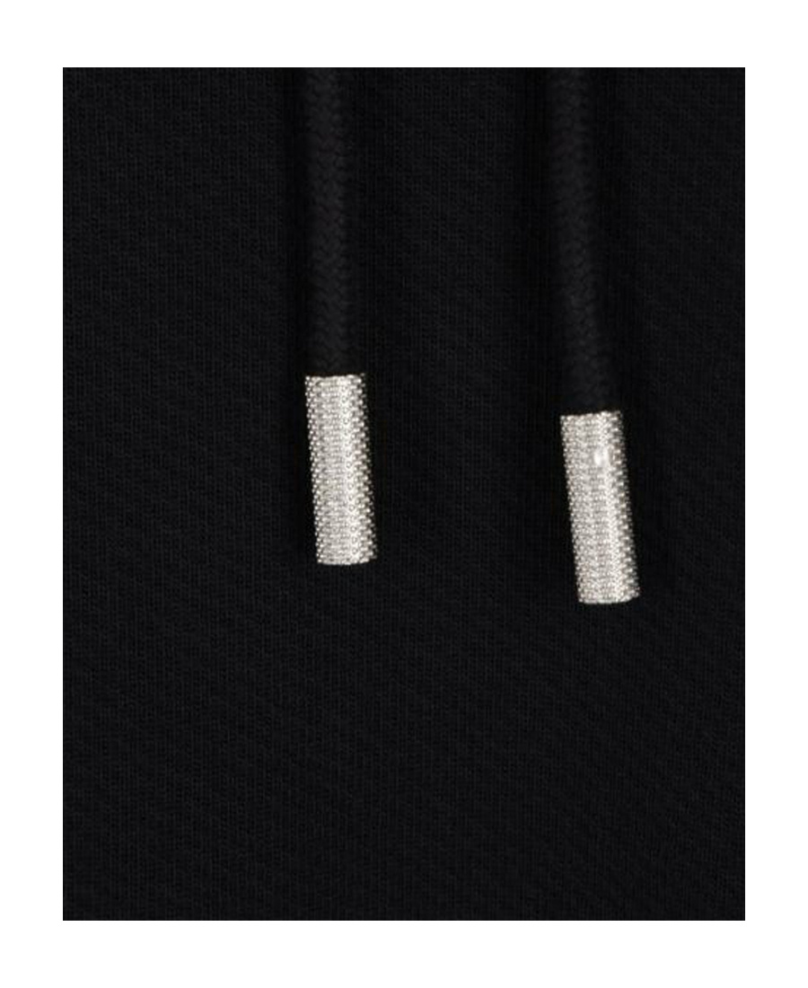 OFF-WHITE DIAG-PRINT COTTON HOODIE