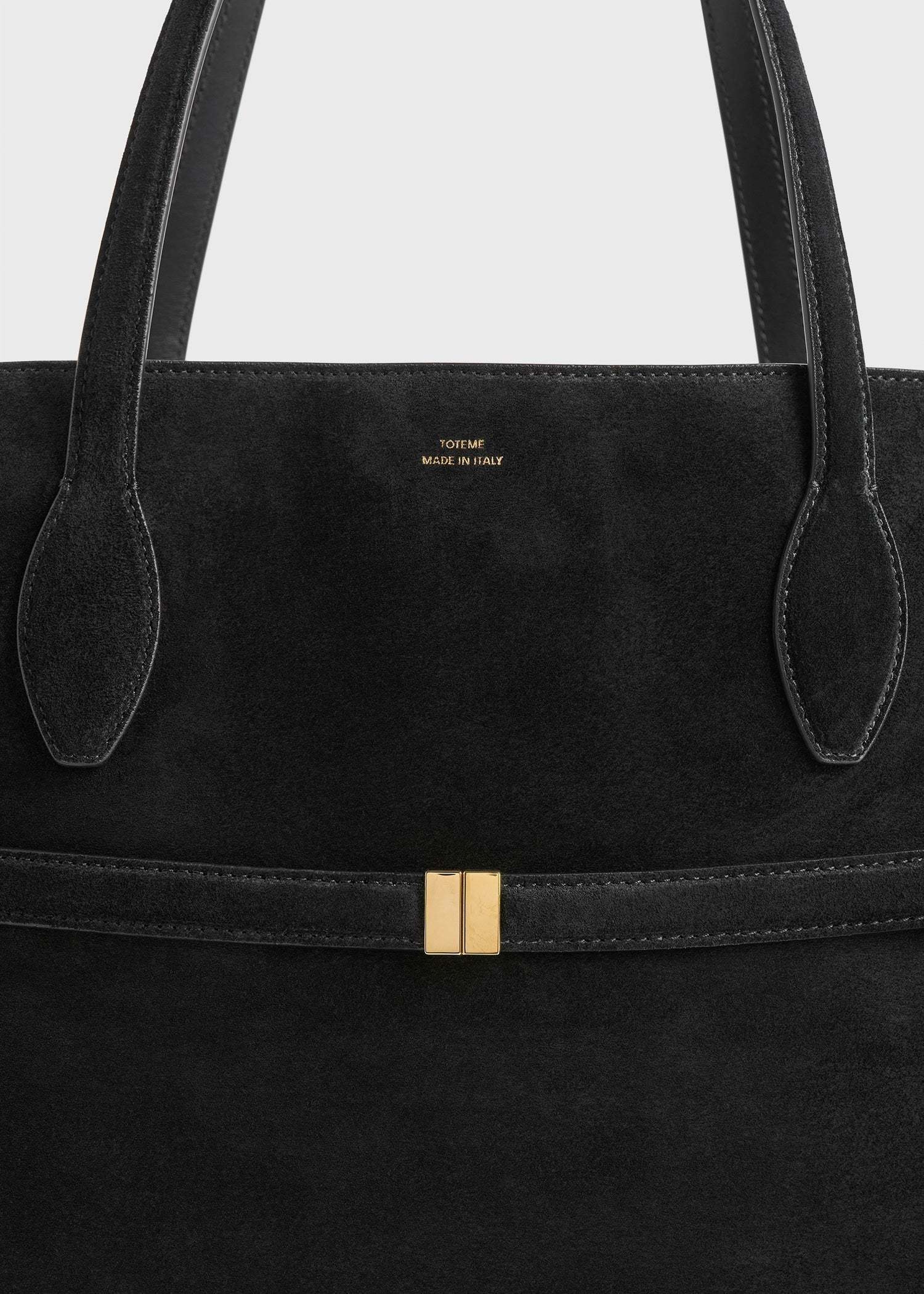 Totême Suede Lounge Tote Black