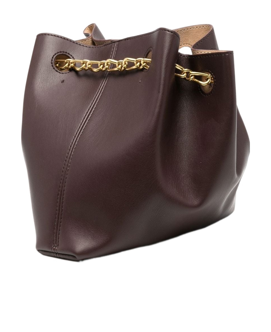 Nanushka Chain-link Top-handle Tote In Brown