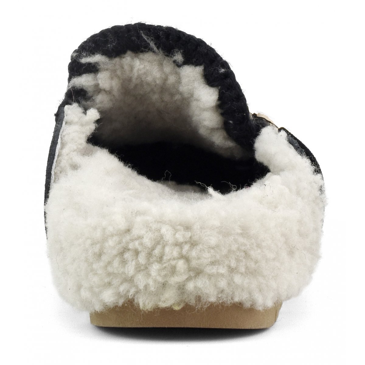 Shop Mou Winter Bio Big Logo Letter Slides In Black