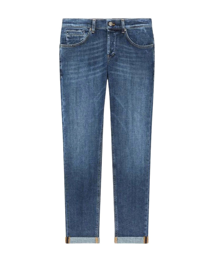 Dondup Blue Denim Jeans In Blue