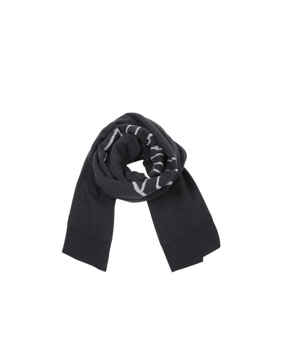 Givenchy Pattern Scarf In Black