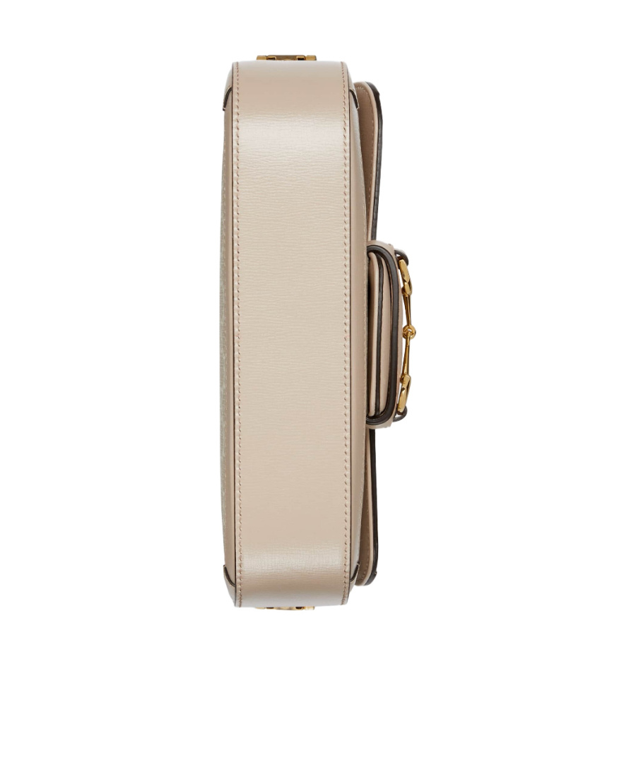 Gucci 1955 Horsebit Shoulder Bag In Nude